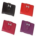 Women's Genuine Leather Simple Card Bag(11*1.5*8cm)