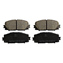 Avant de plaquettes de frein en céramique Set 2007-2010 Jeep Compass
