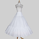 Nylon A-ligne de robe complète 3 Tier-parole longueur Slip Style / mariage jupons