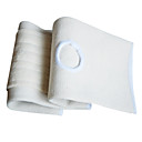 Cotton and Rubber Protection Kneelet Breathable Elastic Orificial White(1 Pair)