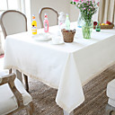 Linen/Rayon Table Cloth In Different Solid Color