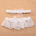 Satin Delicate and Garter encaje de la boda (2 Piezas)