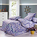 Isaac Print Full 4-Piece Duvet Cover Set
