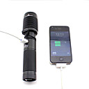 GOREAD 5-Mode XML-T6 LED Focusable Flashlight with USB Jack Charge for Iphone(Without USB Data Line)Y7300101