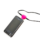  compacto de audio aux divisor con soporte para iPhone, iPod y teléfonos celulares (blanco)