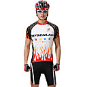 MYSENLAN PN Mesh+Flex Material Short Sleeve Comfortable Men Cycling Suits