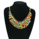 Colorful Beaded Necklace tricoter étoiles