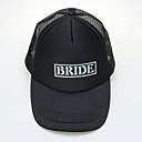 Black Sports Hat For Bride