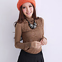 Turtle donna pizzo Neck T-shirt