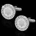 Round Star Design Cufflinks