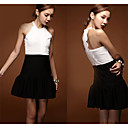Robe de femme Colorblock Halter