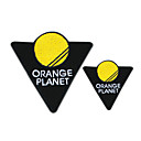 insigne uniforme inspiré par a.r.i.a orange planète