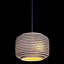 25W Classic anheng lys med Drum Paper Shade