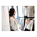 Women's Zip Front Jacket with Contrast Panels Detail