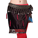 Performance Dancewear Velvet with Coins Belly Dance Belt For Ladies More Colors