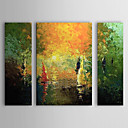 Hand Painted Oil Painting Abstract Set of 3 1303-AB0399