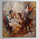 Óleo pintados à mão pintura povos abstratos 1303-AB0426