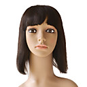 Capless 100% Indian Remy Short Straight Hair Wigs Multiple Colors Available