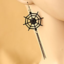 Women's Gothic Spider Net Earrings