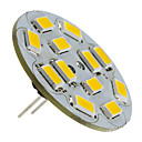 G4 6W 550-570LM 2700-3000K Blanco cálido Pin Vertical Light Bombilla LED Spot (12 V)