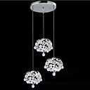 180W Moderne Kristall Pendelleuchte mit 9 Lights in Spiraled Metal Design