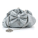 Bow Rhinestones Evening Bag