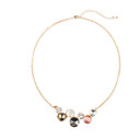 Women's Opal Cirques Diamond Short Necklace