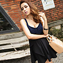 Women's Lace Backless Strap Dress