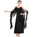 Viscose Vêtements de dentelle Latin Dance Dress For Ladies Plus de couleurs