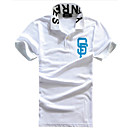 Men's Fashion Casual Shirt Kraag korte mouw T-shirt