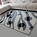 6.5' Abstract Geometric Pattern Acrylic Bonded Rug