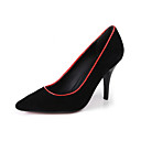 Cuero bombas de tacón de aguja del partido / zapatos de noche