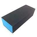 10PCS Sponge Nail Files Cubiod Black