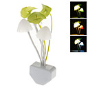 Cogumelo Estilo de cor Night Light Mudar LED (220V)