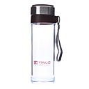 YINUO PS Material 400ML Fresh Cup/Bottle (Blown Bowl Cover Transparent Wall)