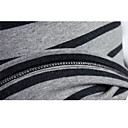 Mannen Blacke & White Stripes Thin korte mouw T-shirt