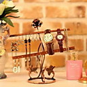 Modern Bronze Alloy Women's Jewelry Box