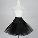 Nylon A-ligne médiane 5 de glissement de style / de mariage jupons de courts-métrages de niveau