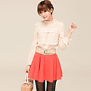 Women's Chiffon Floral Lace Blouse