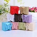butterfly top box favore - set di 12 (più colori)