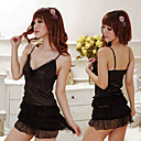 Black Layered Lace Chemise(Fit S-L)