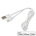 CAPDASE Iluminação Sync & Charge Cable para iPhone 5, iPod, mini iPad e Mais (MFi Certificado, 1m)