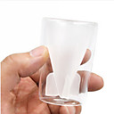 Missile Shaped Doppelschalig 2,5 Unzen Whiskey Bier Schnapsglas