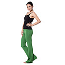 Black Vests & Green Pants Yoga Suits