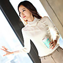 Women's Lace Turtle Neck Blouse Shirt