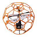 3.5 Channel With LED Lights And Focus Self-return Remote Control Helicopter Toy(Orange)