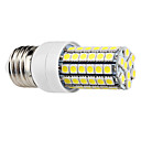 E27 7W 69x5050SMD 630LM 6000-6500K Natural White Light LED Corn Bulb (220-240V)