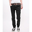 Men's Elastic Dark Gray Jeans