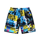 Men’s Beach Casual Blue Pattern Trunks