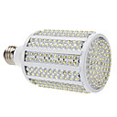 E27 17W 330-LED 1030-1060LM 3000-3500K luz blanca cálida Bombilla LED de maíz (85-265V)